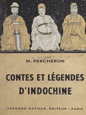 cover image of Contes et légendes d'Indochine
